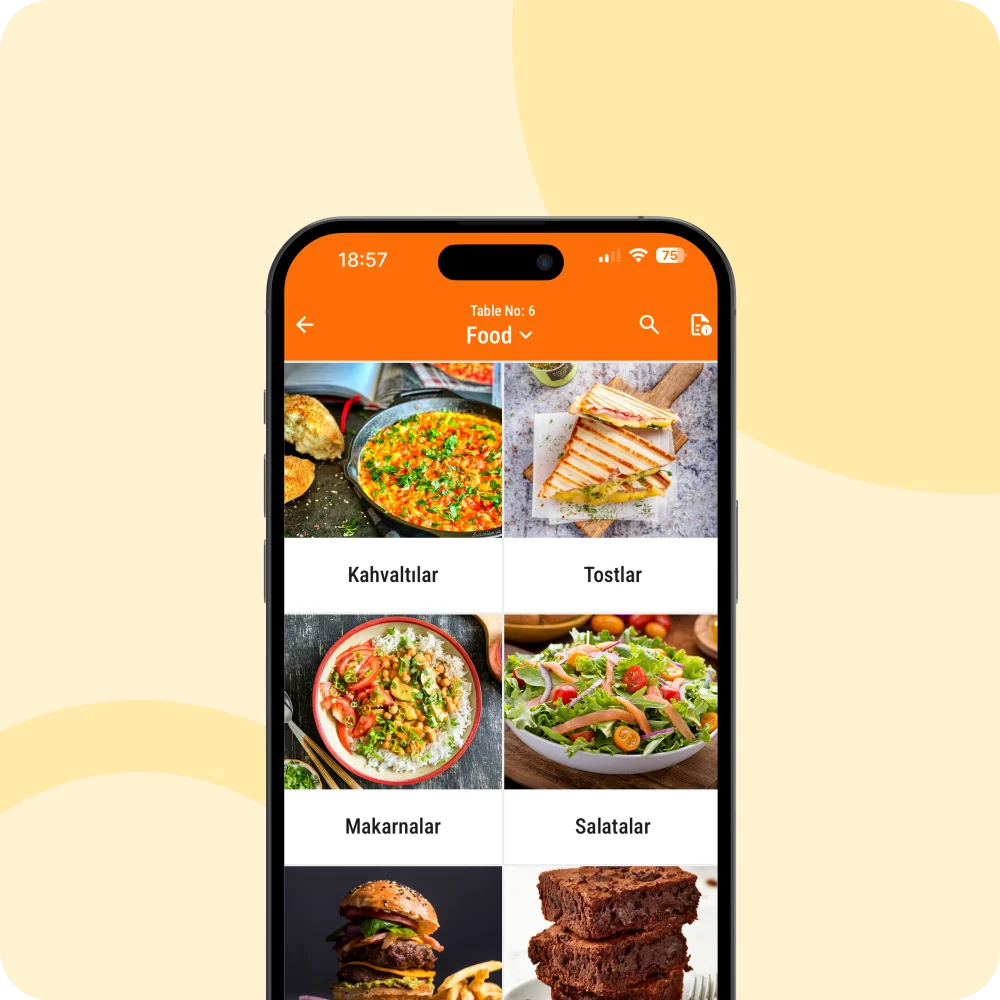 Fast and easy order management:Waiter App